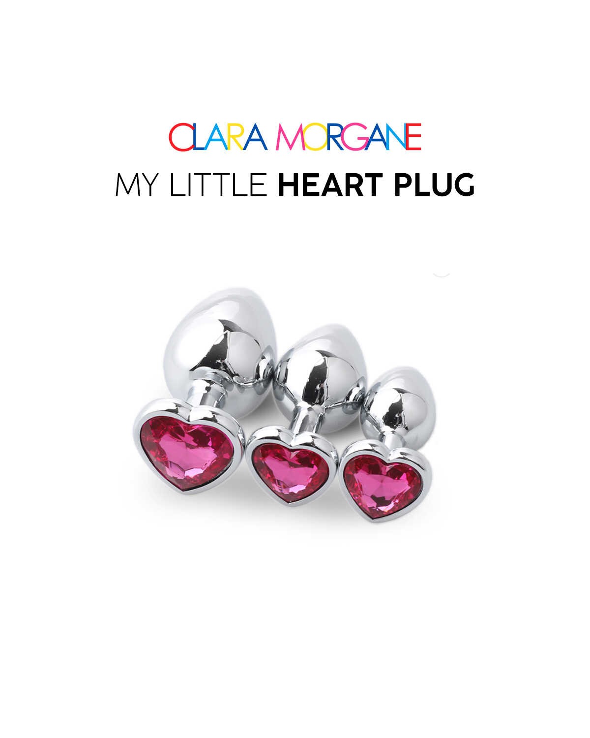 My little Heart Plug Rose · Clara Morgane · vue 5