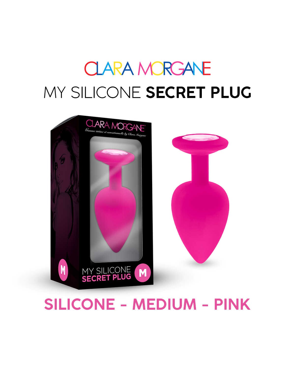 My Silicone Secret Plug Rose · Clara Morgane