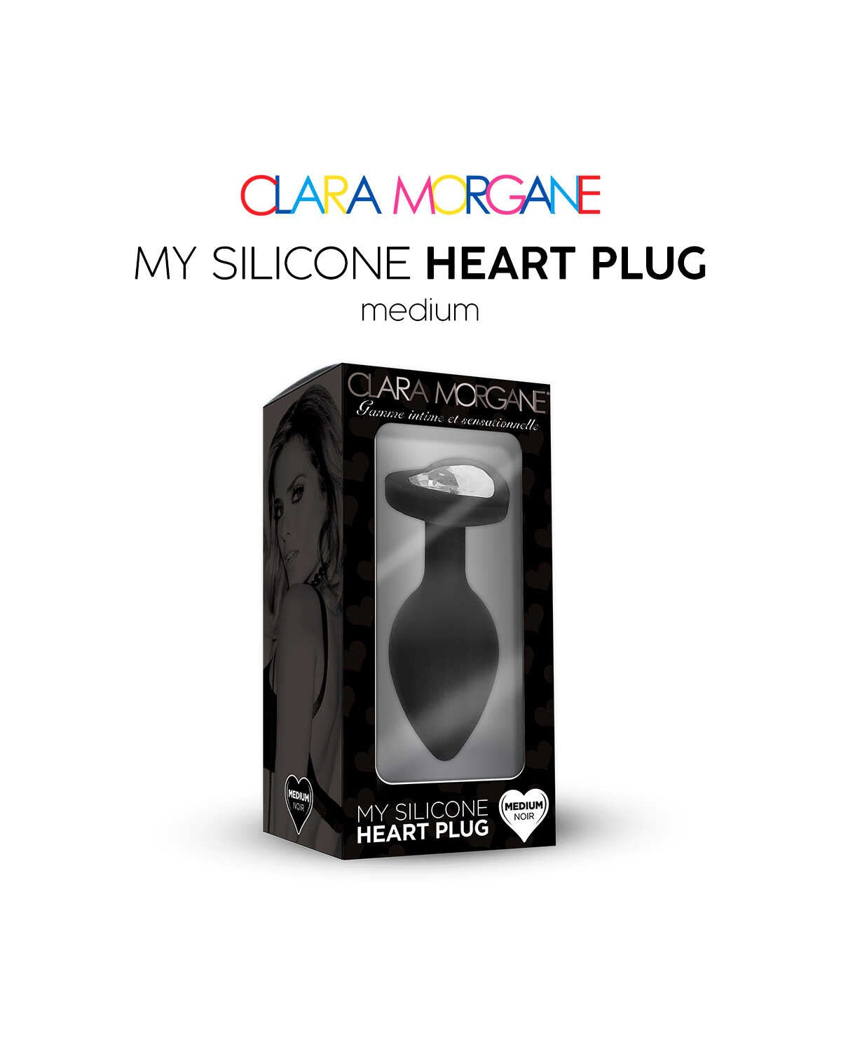 My Silicone Heart Plug Noir · Clara Morgane · vue 3