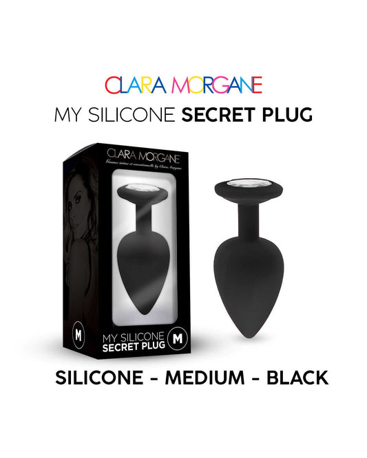 My Silicone Secret Plug Noir · Clara Morgane