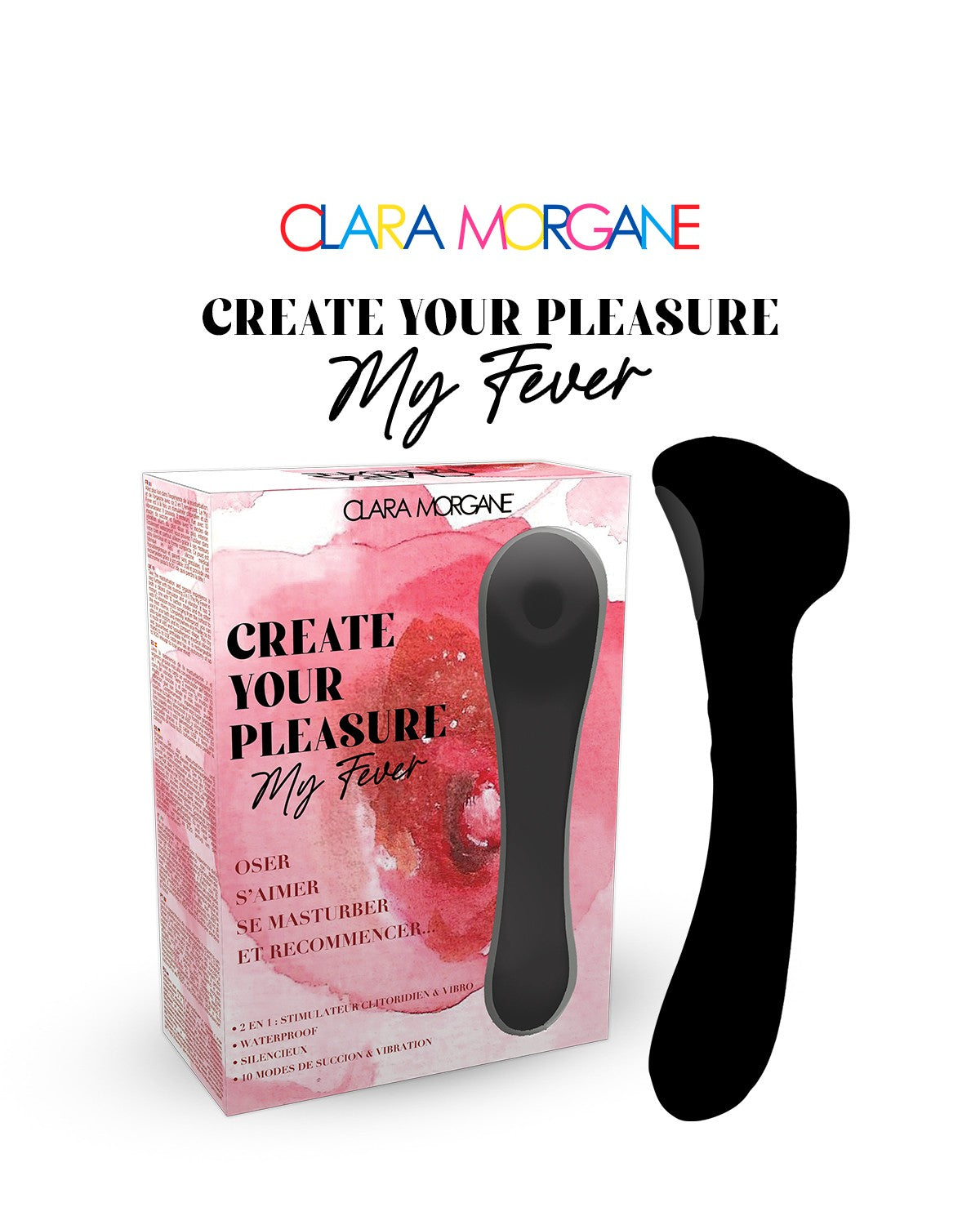 My fever black Stimulateur clitoridien · Clara Morgane