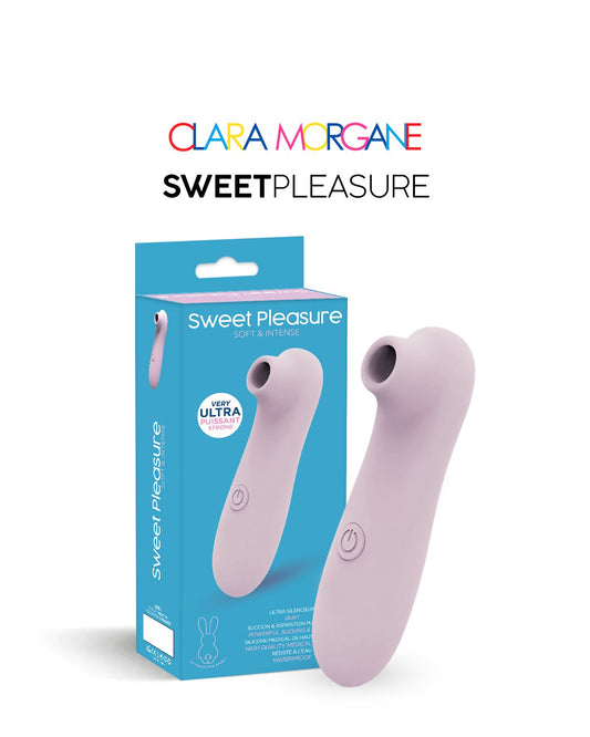 Sweet pleasure Rose pale Stimulateur clitoridien · Clara Morgane