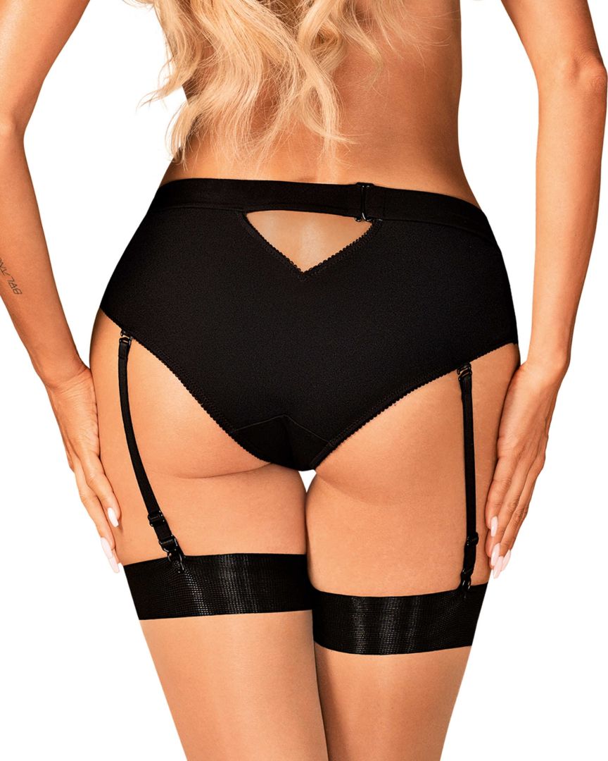 Editya Culotte jarretière Noire · Obsessive · vue 4