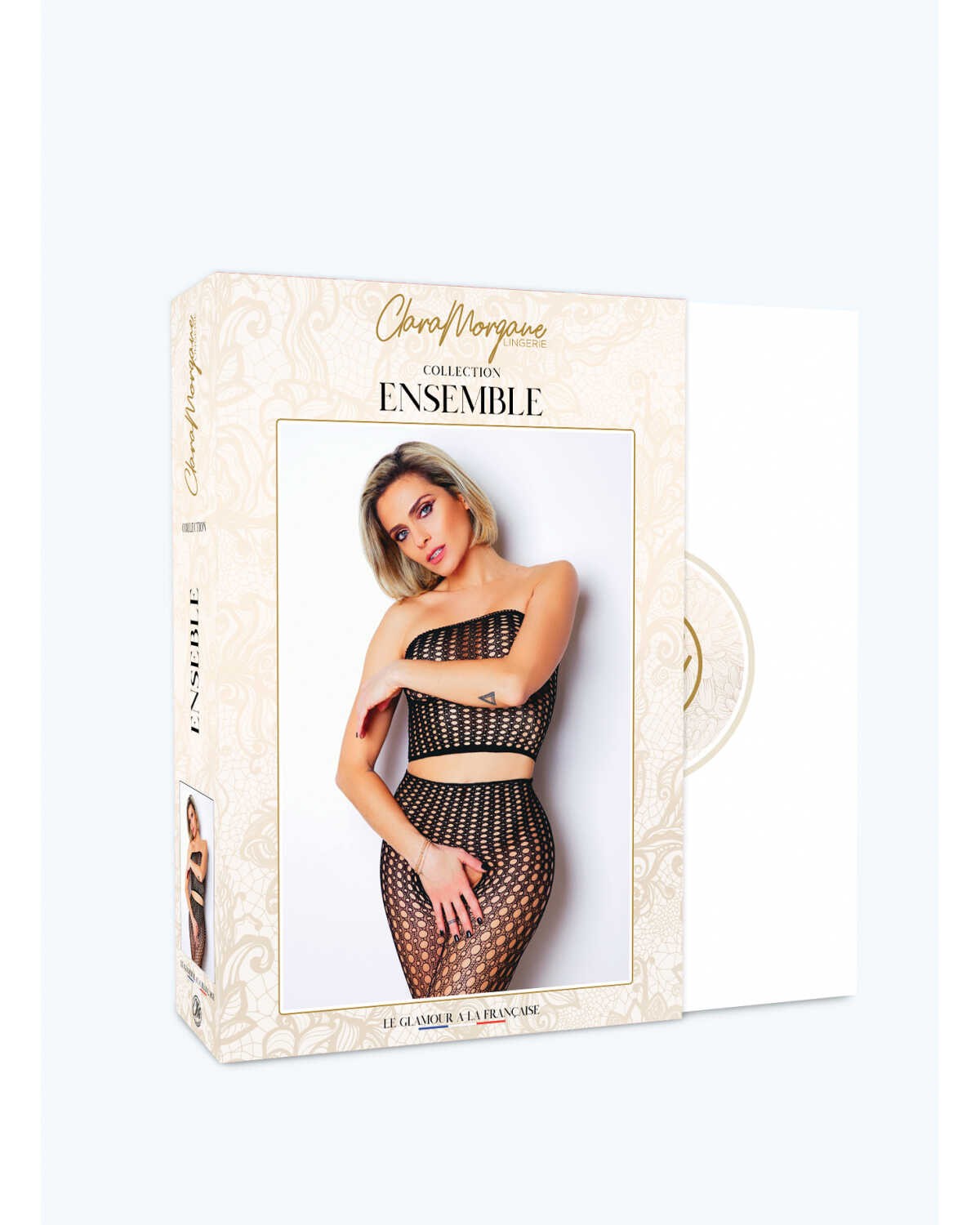 Le numéro 2 ensemble Noir · Clara Morgane · vue 3