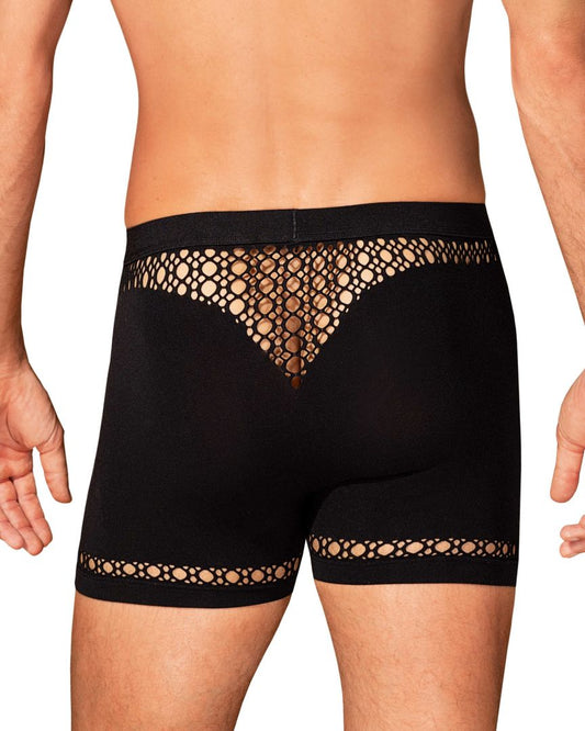 Boxer short Homme noir · Obsessive · vue 2