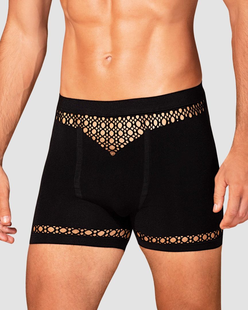 Boxer short Homme noir · Obsessive · vue 4