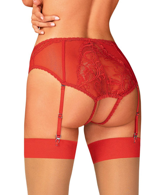 Dagmarie Culotte jarretière Rouge · Obsessive · vue 2