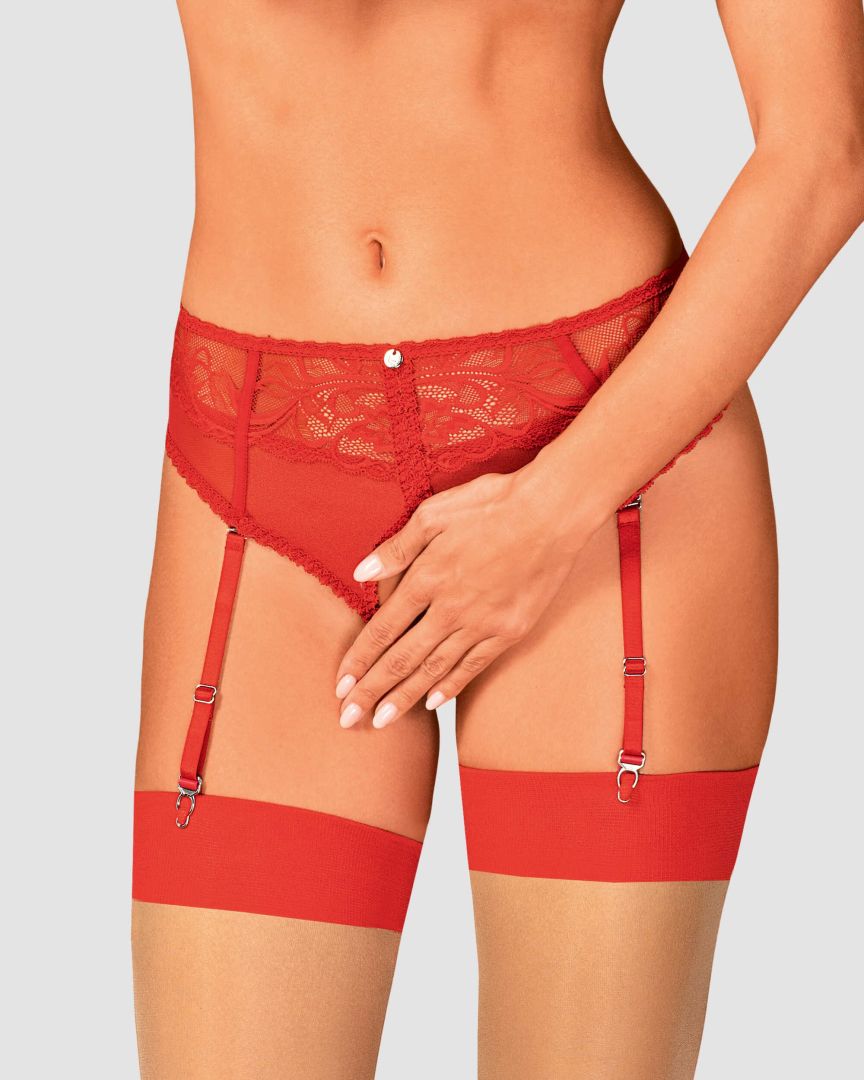 Dagmarie Culotte jarretière Rouge · Obsessive · vue 4