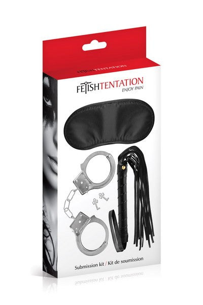 Kit 3 pièces soumission · Fetish Tentation · vue 3