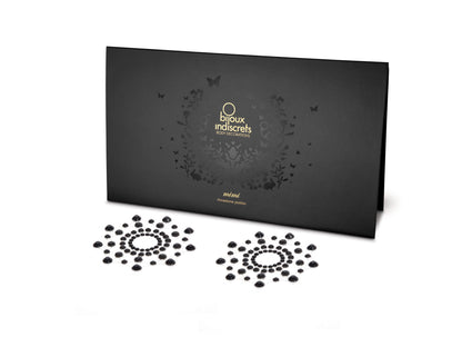 Mimi Bijoux de seins Strass Noir · Bijoux Indiscrets