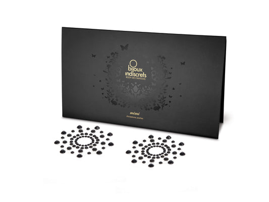 Mimi Bijoux de seins Strass Noir · Bijoux Indiscrets