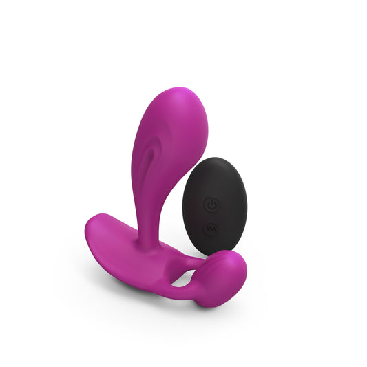 Witty vibromasseur et stimulateur clitoridien Sweet orchid velours · Love to Love