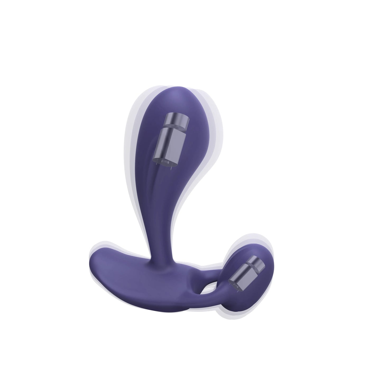 Batteries internes du Witty vibromasseur et stimulateur clitoridien- Midnight indigo - Love to Love - Vibromasseur sur LollyDoll