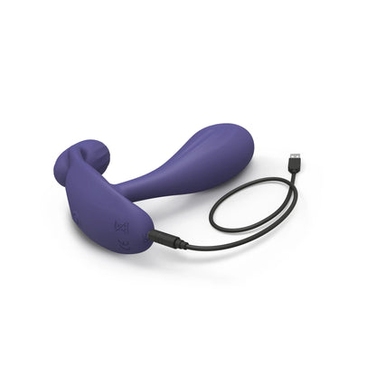 Le vibromasseur et stimulateur clitoridien- Midnight indigo saura vous satifaire