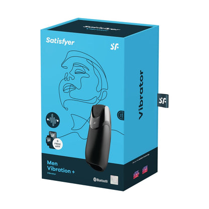 Masturbateur vibrant connecté Men Vibration+ noir Satisfyer