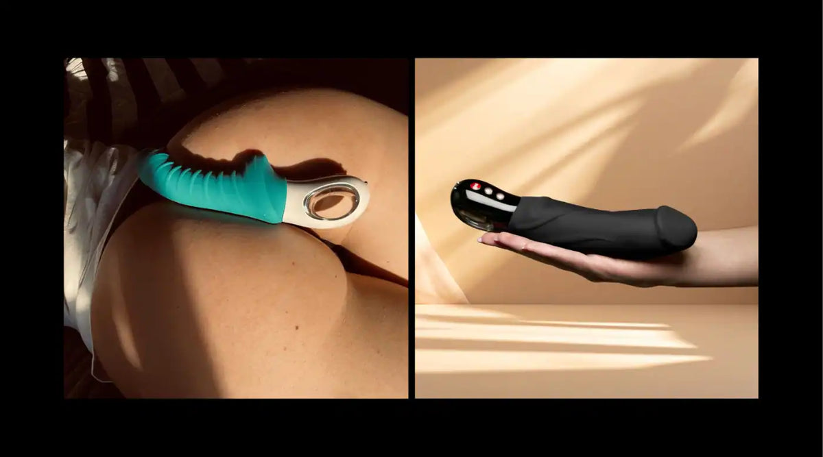 Sextoy clitoridien et vaginale en silicone utilisé sur le corps, stimulation ciblée avec design ergonomique – Disponible chez LollyDoll