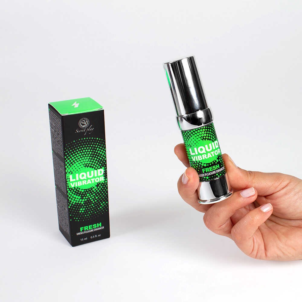 Liquide stimulant effet vibration rafraîchissant Fresh Secret Play