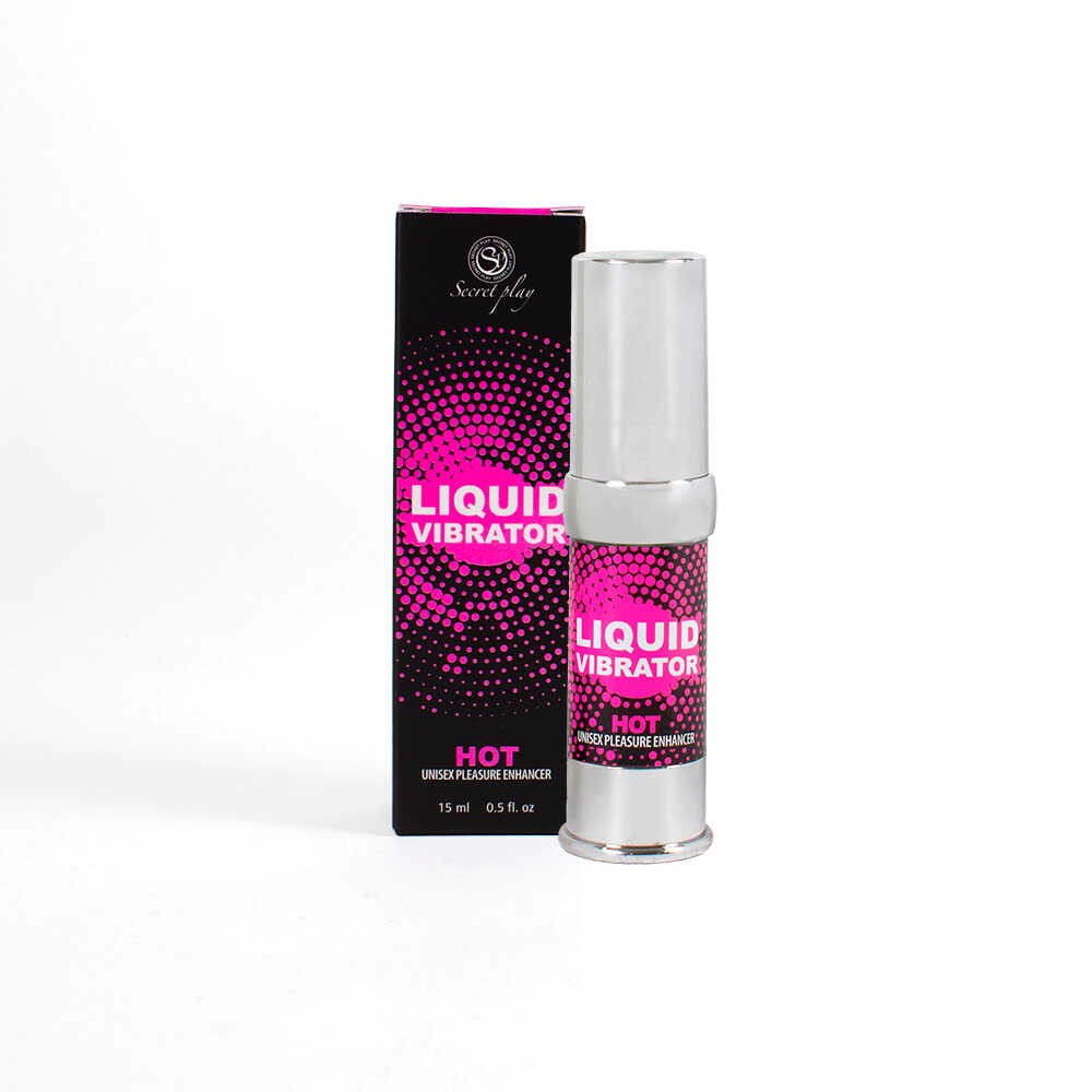 Liquide stimulant effet vibration chauffant Hot Secret Play