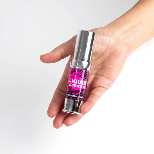 Liquide stimulant effet vibration chauffant Hot Secret Play