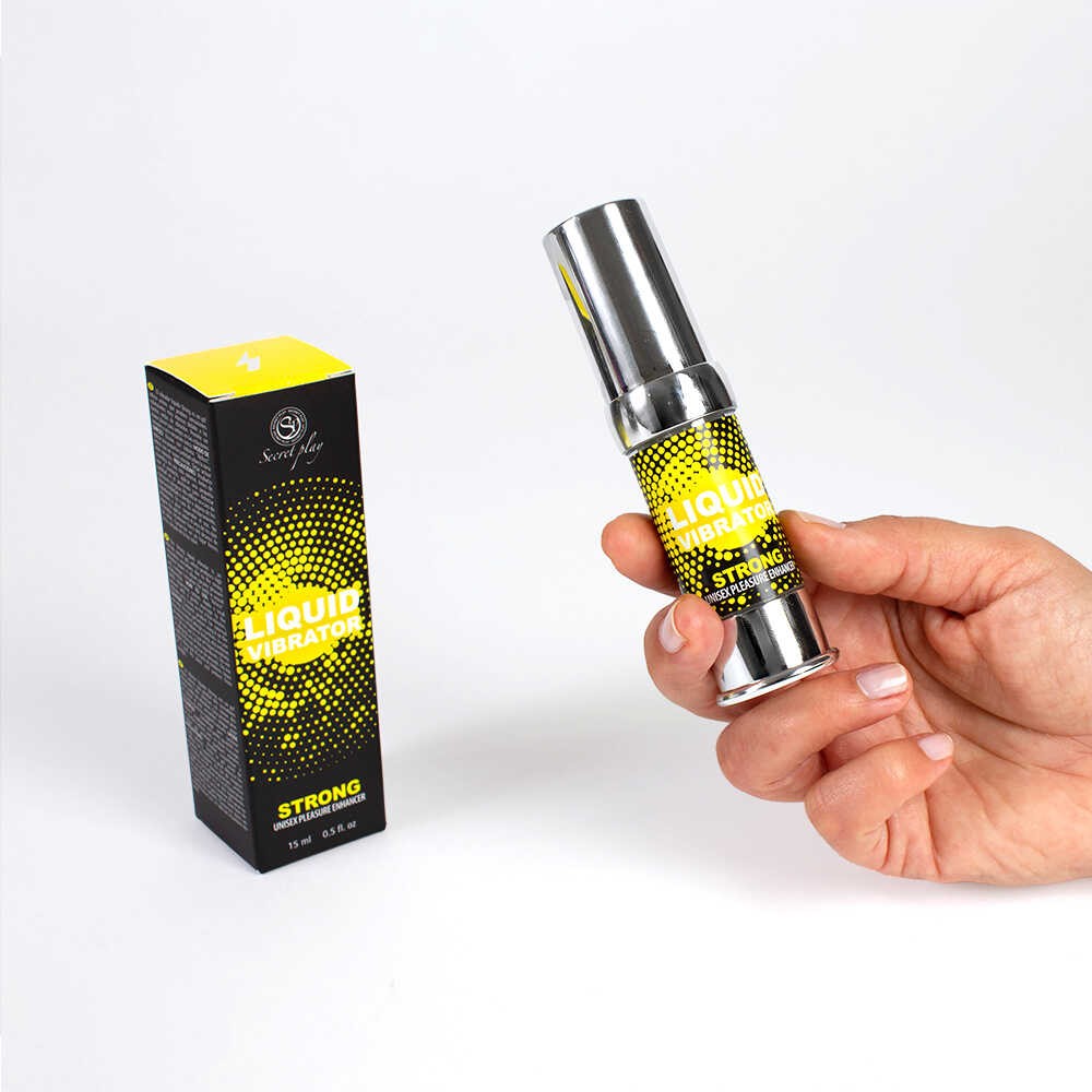 Gel stimulant vibromasseur liquide très fort Strong Secret Play