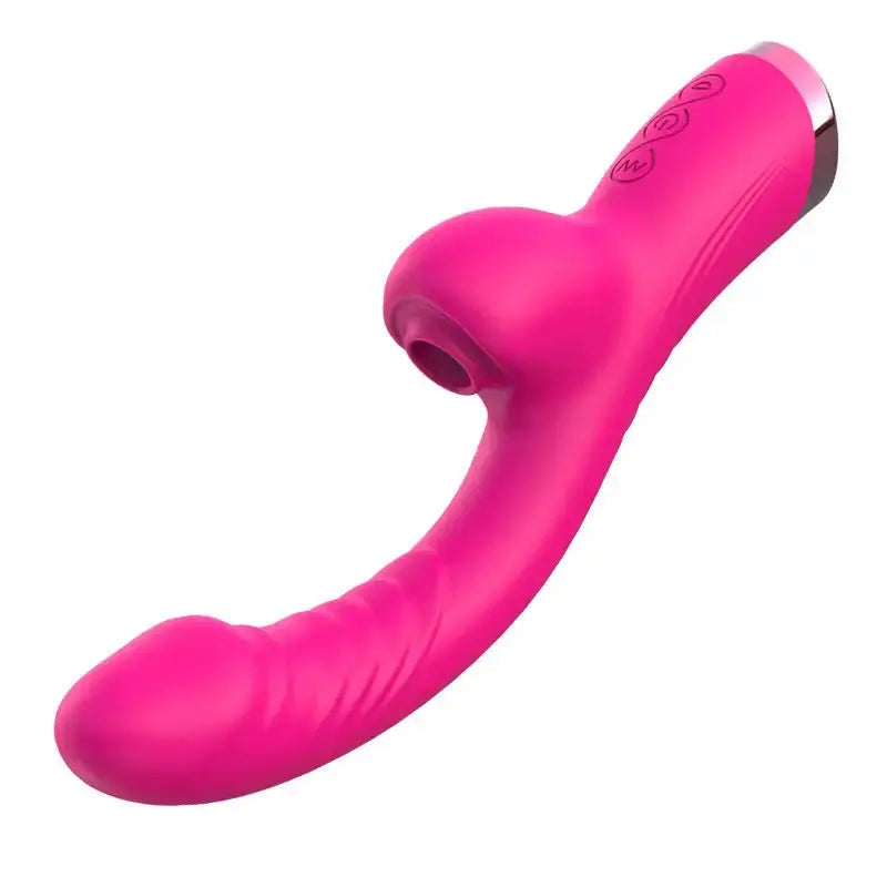 Stimulateur clitoridien point G en silicone rose pour des moments de plaisir intense.