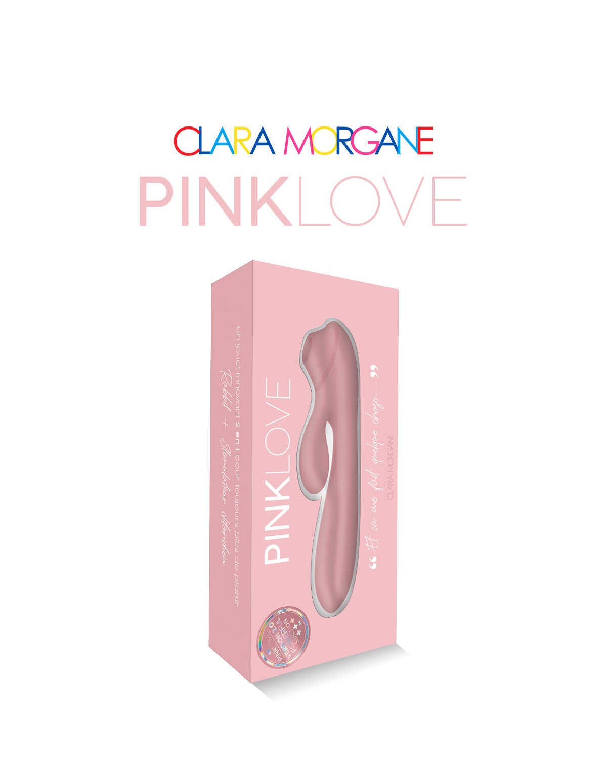 Pink love Stimulateur clitoridien · Clara Morgane · vue 4