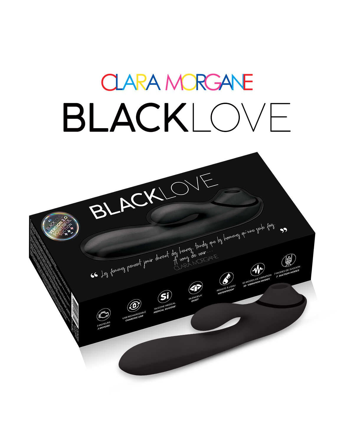 Black love Stimulateur clitoridien · Clara Morgane