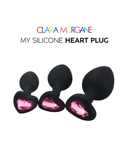 My Silicone Heart Plug Gem rose · Clara Morgane · vue 3