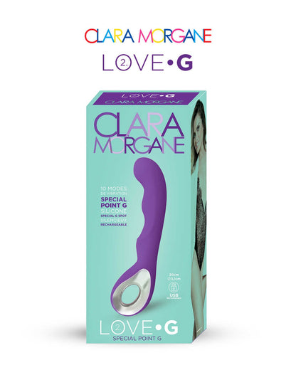 Love G 2.0 vibromasseur Violet · Clara Morgane
