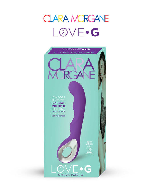 Love G 2.0 vibromasseur Violet · Clara Morgane