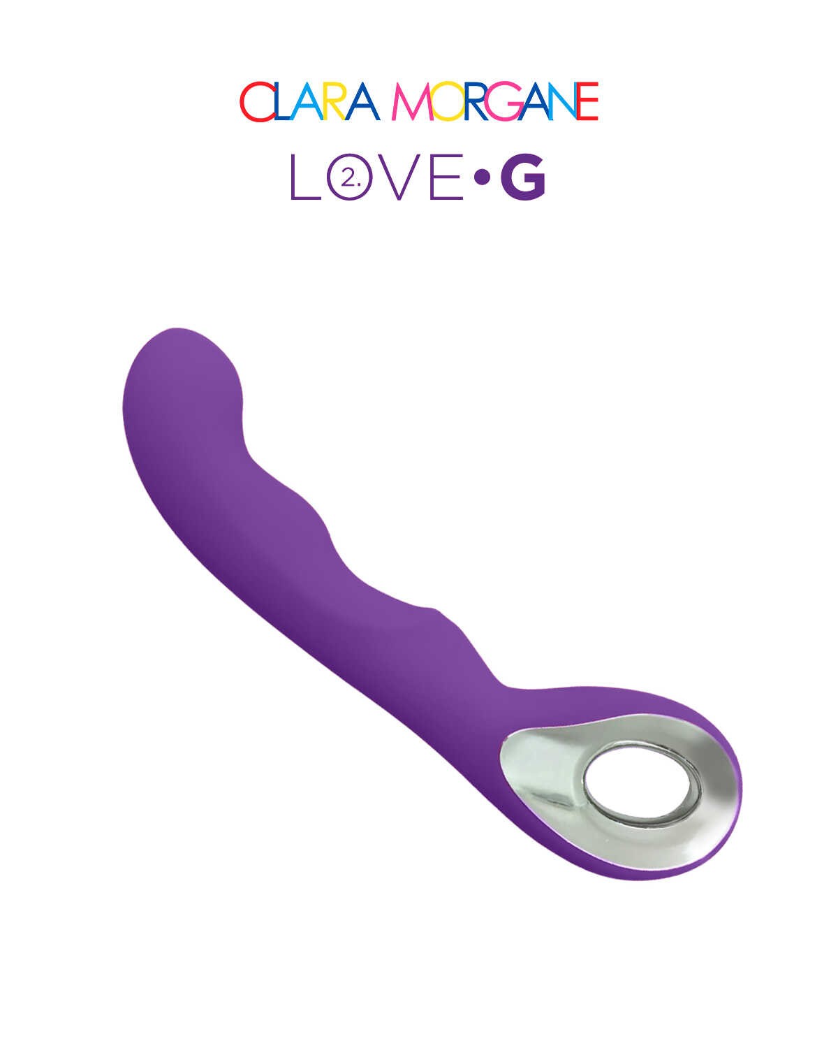 Love G 2.0 vibromasseur Violet · Clara Morgane · vue 4