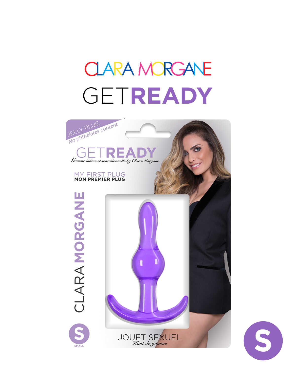 Get ready plug Violet (S) · Clara Morgane