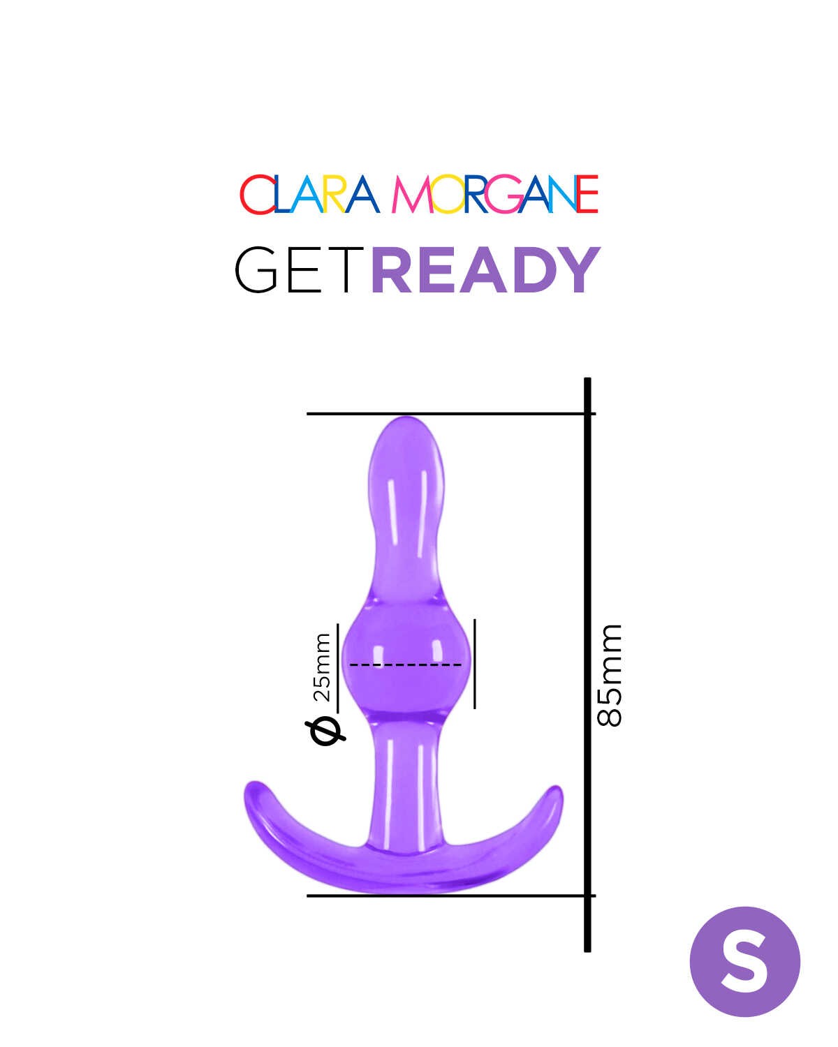Get ready plug Violet (S) · Clara Morgane · vue 4