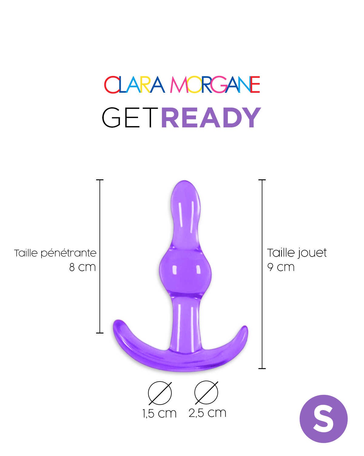 Get ready plug Violet (S) · Clara Morgane · vue 5