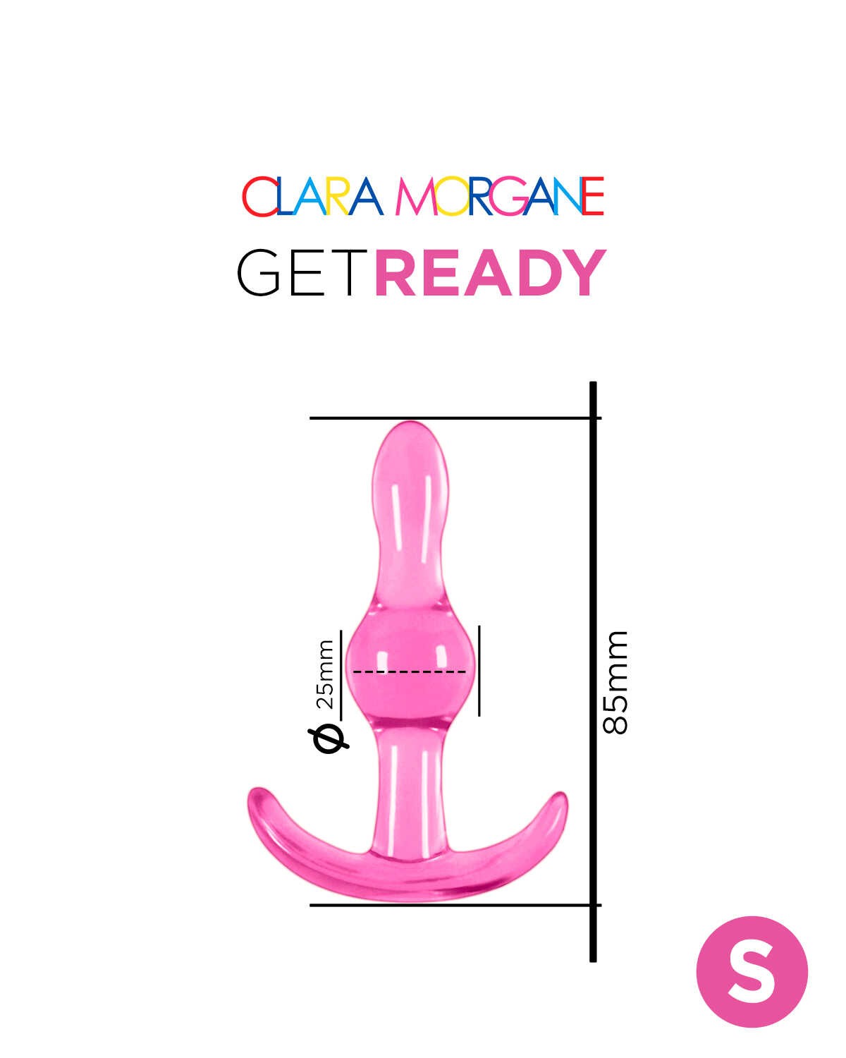 Get ready plug Rose (S) · Clara Morgane · vue 4