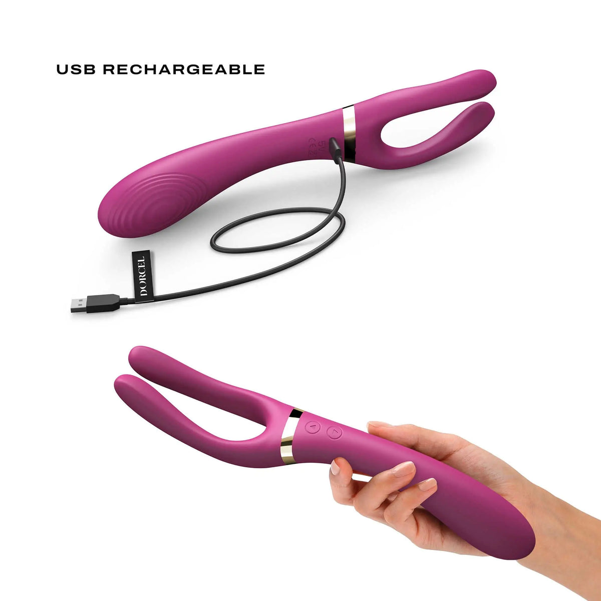 Vibromasseur Infinite Joy - Prune - Dorcel - Vibromasseur pas cher disponible chez LollyDoll