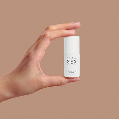 Huile sexuelle au CBD Slow sex · Bijoux Indiscrets · vue 3