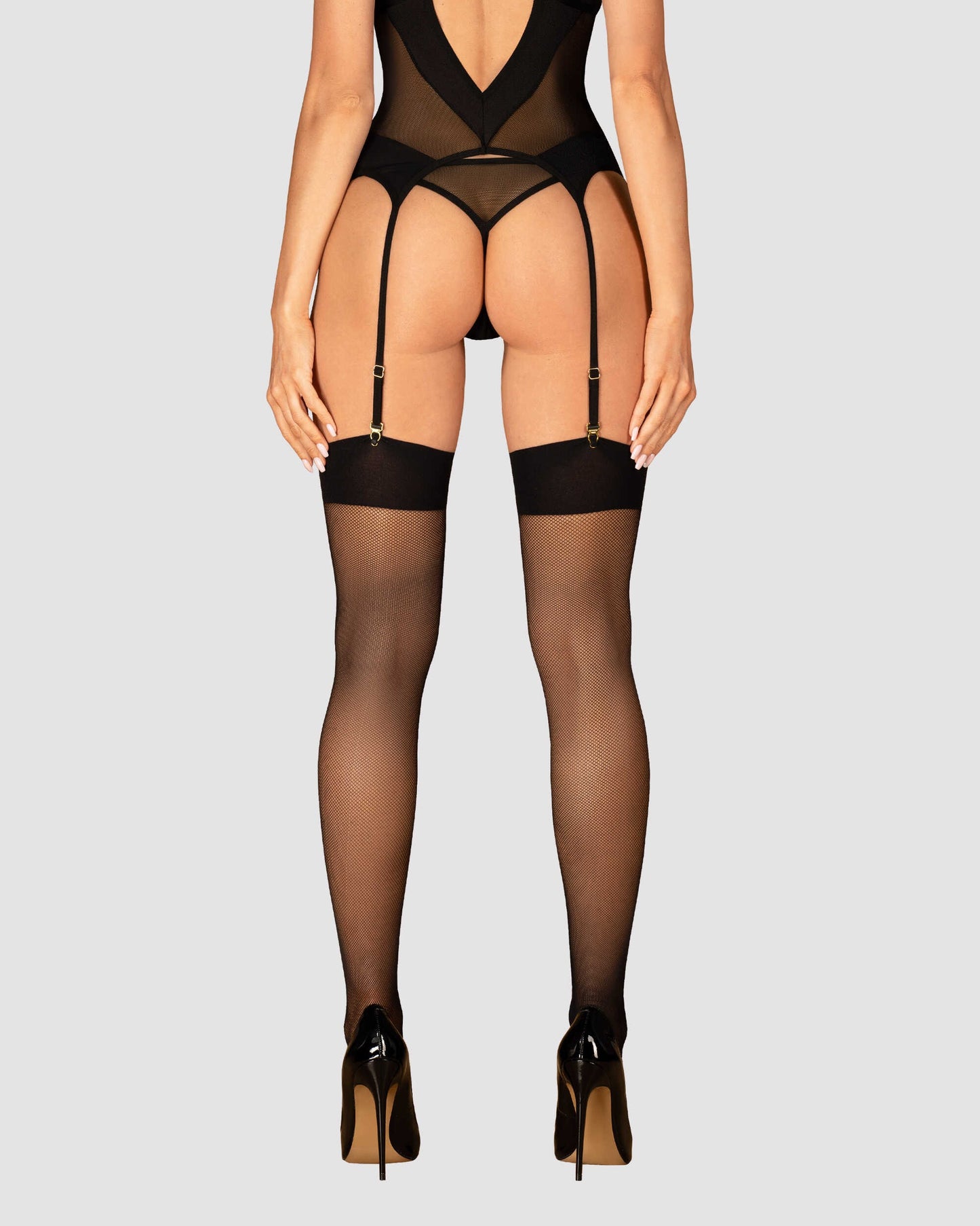 bas Noir maille · Obsessive · vue 4