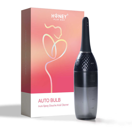 Douche anale électrique Auto Bulb Noir Honey Play Box
