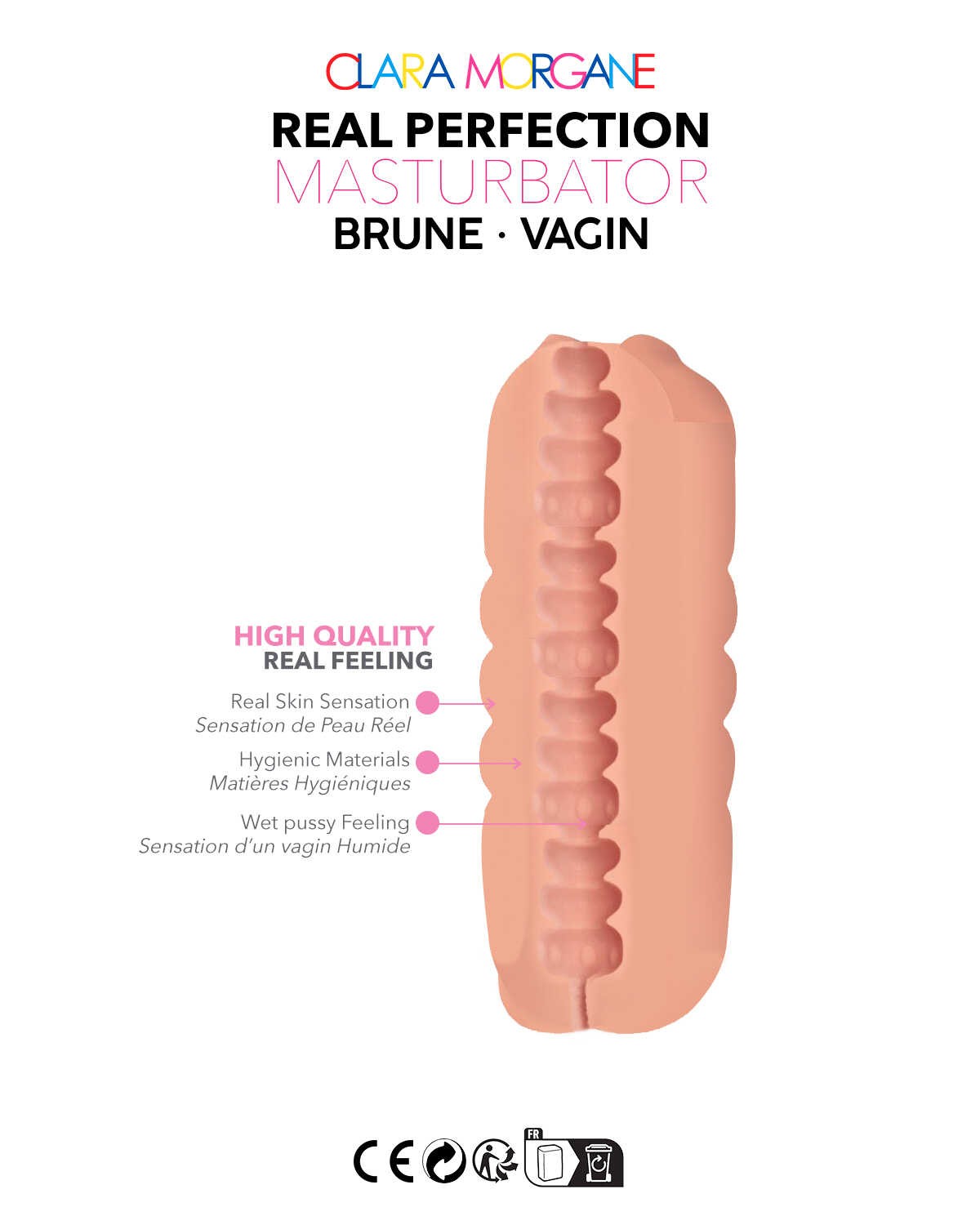 Real perfection masturbateur Vagin Brune · Clara Morgane · vue 5
