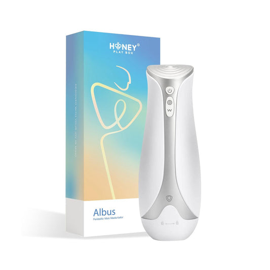 Albus masturbateur gonflable et aspirant Blanc · Honey Play Box