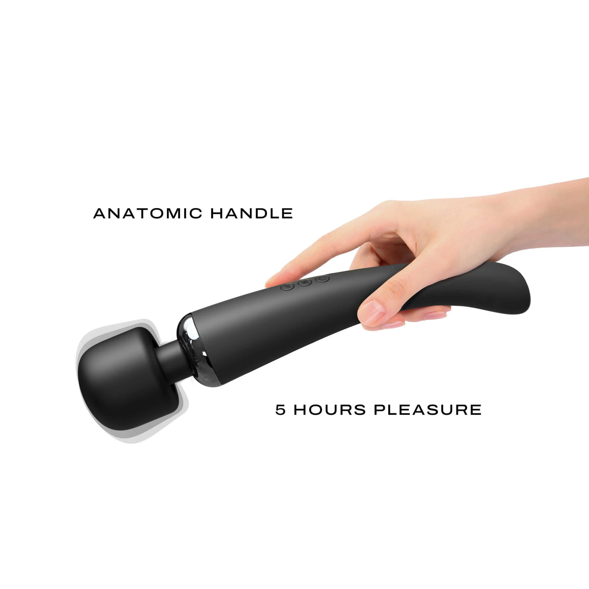 Stimulateur Megawand - Noir - Dorcel - Stimulateur de clitoris disponible chez LollyDoll