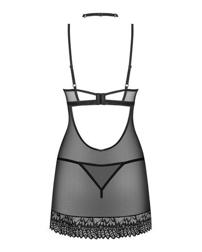 Donarella nuisette et string Noire NP · Obsessive · vue 4