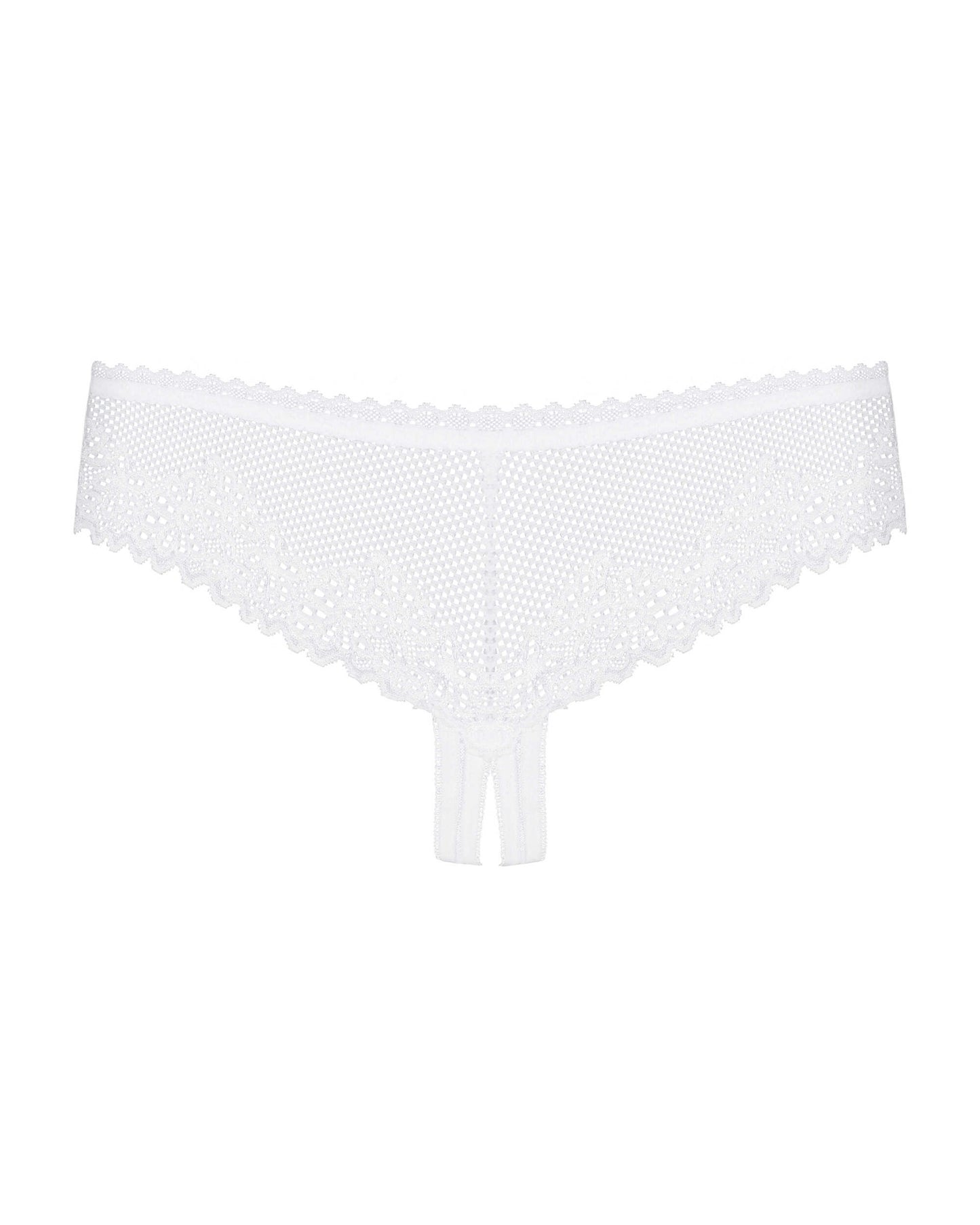 Alabastra String ouvert Blanc · Obsessive · vue 4