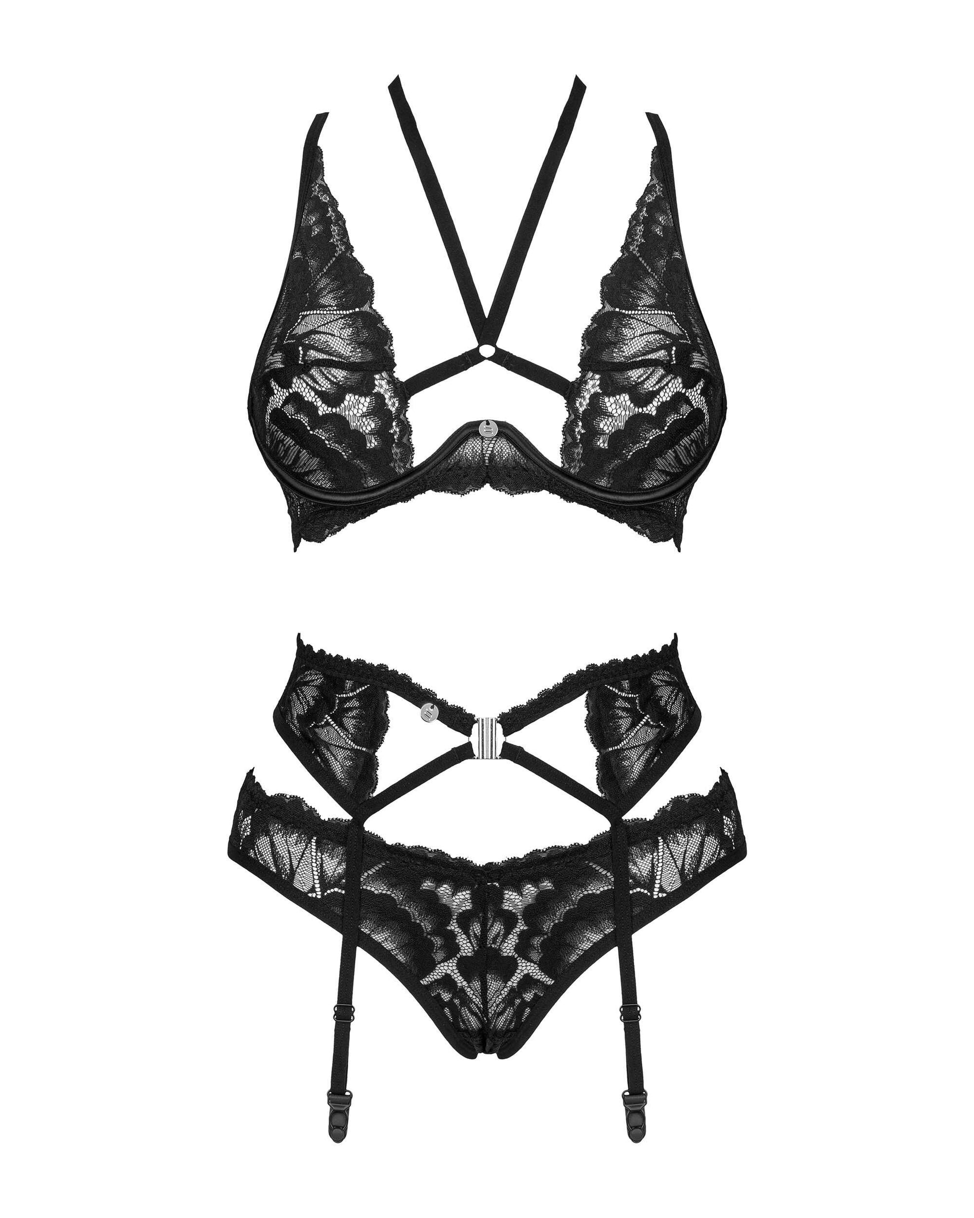 Alessya Ensemble 3 pcs Noir · Obsessive · vue 5