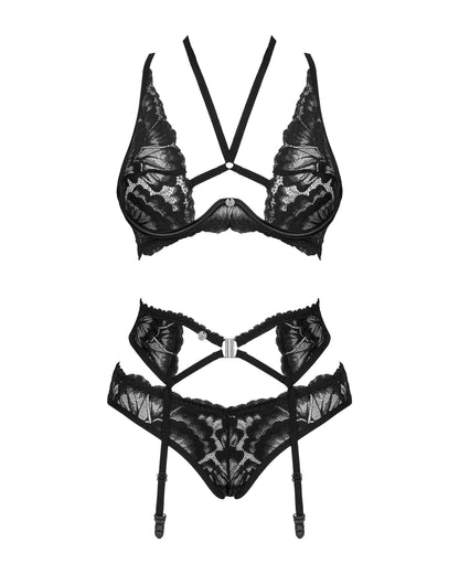 Alessya Ensemble 3 pcs Noir · Obsessive · vue 5