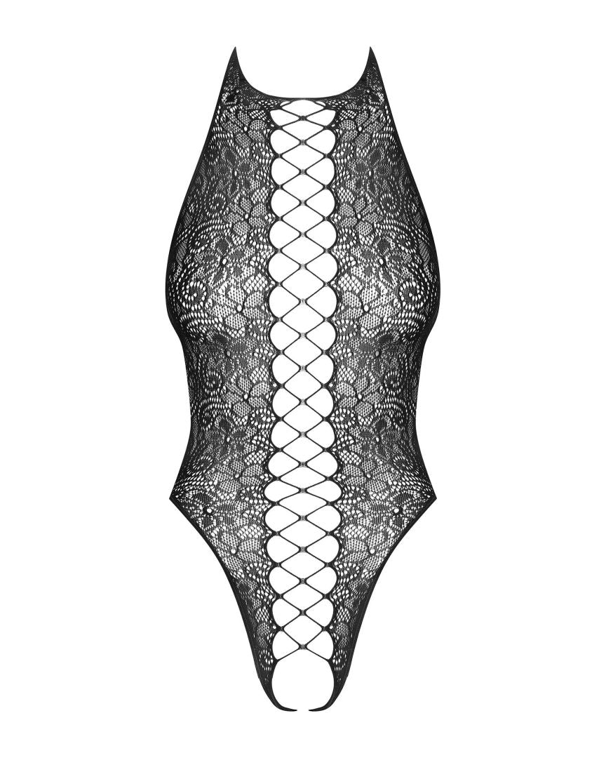 Body ouvert Noir dentelle · Obsessive · vue 5