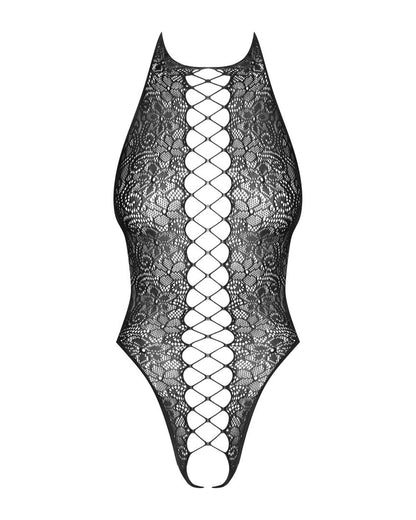 Body ouvert Noir dentelle · Obsessive · vue 5