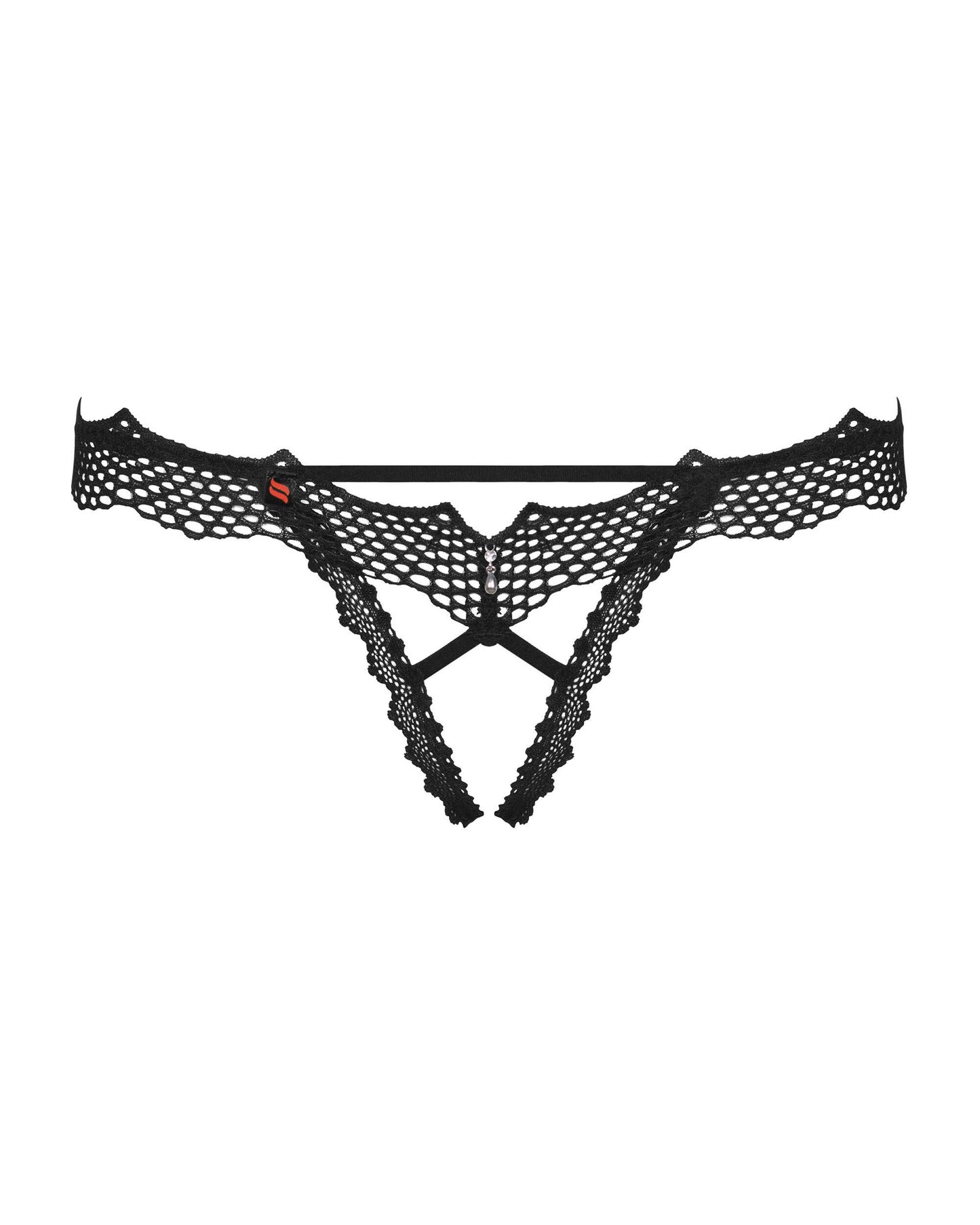 Bravelle String ouvert Noir · Obsessive · vue 5