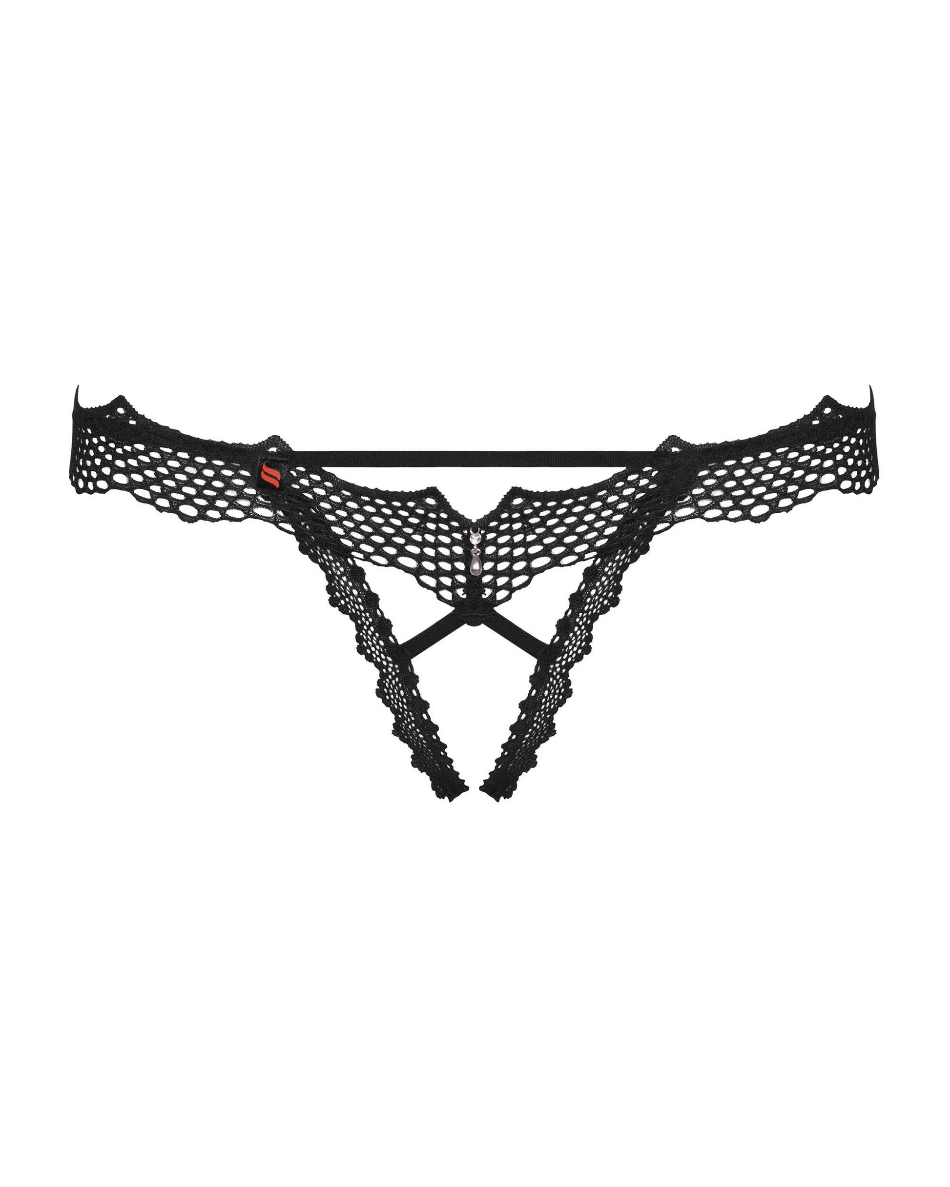 Bravelle String ouvert Noir · Obsessive · vue 5